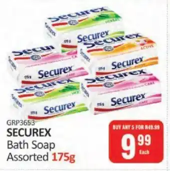 KitKat Cash and Carry SECUREX Bath Soap Assorted 175g offer