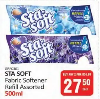 KitKat Cash and Carry STA SOFT Fabric Softener Refill Assorted 500ml offer