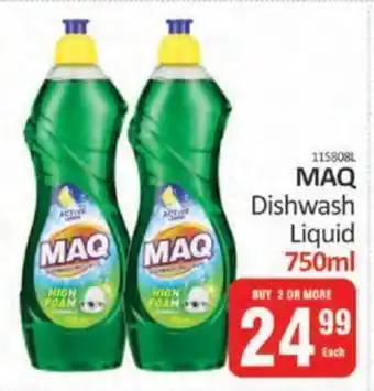 KitKat Cash and Carry MAQ Dishwash Liquid 750ml offer