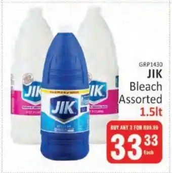 KitKat Cash and Carry JIK Bleach Assorted 1.5lt offer