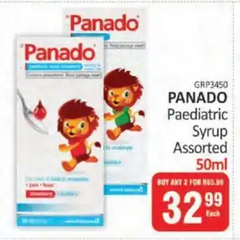 KitKat Cash and Carry PANADO Paediatric Syrup Assorted 50ml offer