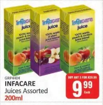 KitKat Cash and Carry INFACARE Juices Assorted 200ml offer