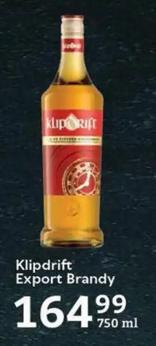 Oxford Freshmarket Klipdrift Export Brandy offer