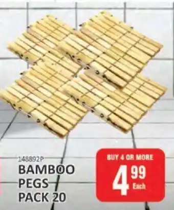 KitKat Cash and Carry BAMBOO PEGS PACK 20 offer