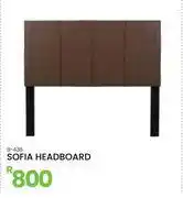 Fair Price Sofia Headboard 8-438 offer