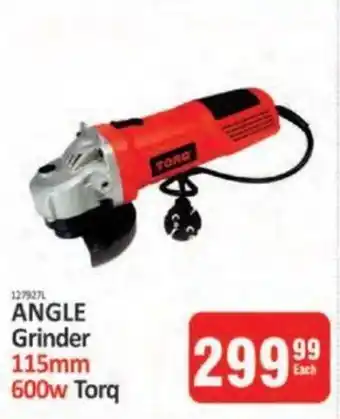 ANGLE Grinder 115mm 600w Torq