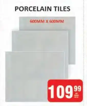 PORCELAIN TILES 600mm х 600mm