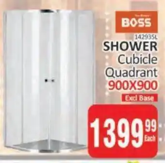 KitKat Cash and Carry SHOWER Cubicle Quadrant 900X900 offer