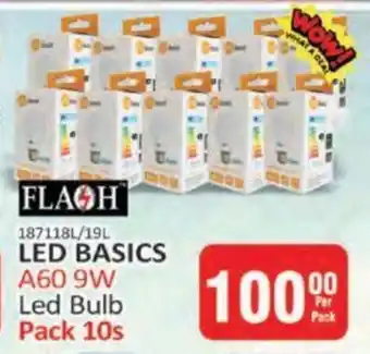 KitKat Cash and Carry LED BASICS A60 9W Led Bulb Pack 10s offer