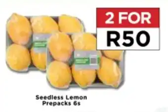 Food Lover's Market Seedless Lemon Prepacks 6s offer