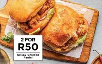 Food Lover's Market Crispy Chicken Panini offer