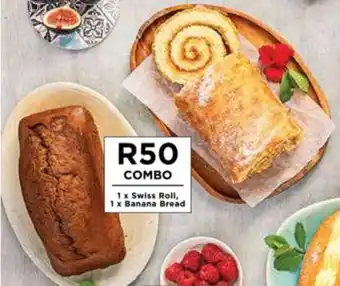 Food Lover's Market 1 x Swiss Roll, 1 x Banana Bread offer