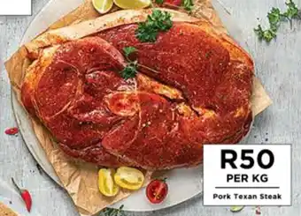 Food Lover's Market Pork Texan Steak offer