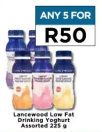 Food Lover's Market Lancewood Low Fat Drinking Yoghurt Assorted 225g offer