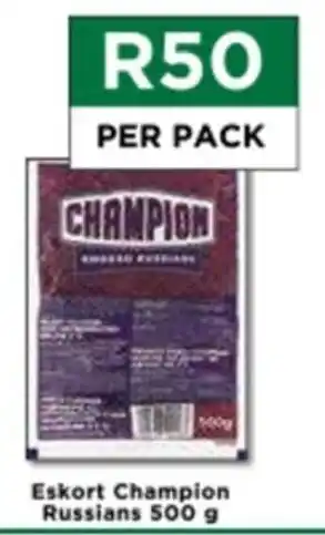 Food Lover's Market Eskort Champion Russians 500g offer