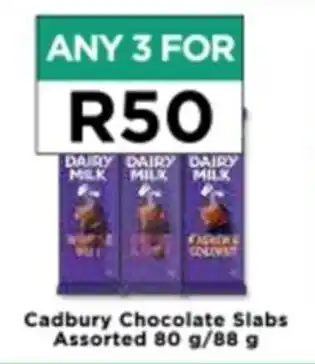 Food Lover's Market Cadbury Chocolate Slabs Assorted 80g/88g offer