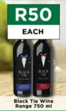 Food Lover's Market Black Tie Wine Range 750ml offer