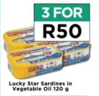 Food Lover's Market Lucky Star Sardines in Vegetable Oil 120g offer