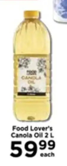 Food Lover's Market Food Lover's Canola Oil 2L offer