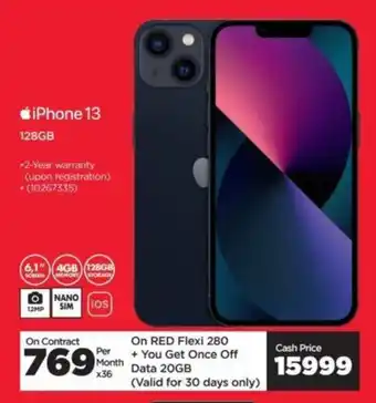 HiFi Corp iPhone 13 128GB offer