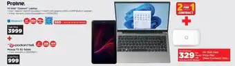 HiFi Corp Proline 14 Intel Celeron Laptop + packard bell Monza T5 3G Tablet offer