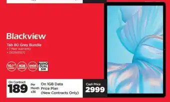 HiFi Corp Blackview Tab 80 Grey Bundle offer
