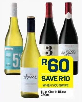 Pick n Pay Liquor Spier Chenin Blanc 750ml offer