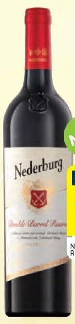 Pick n Pay Liquor Nederburg Double Barrel Reserve 750ml offer