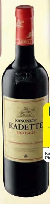 Pick n Pay Liquor Kanonkop Kadette Pinotage 750ml offer