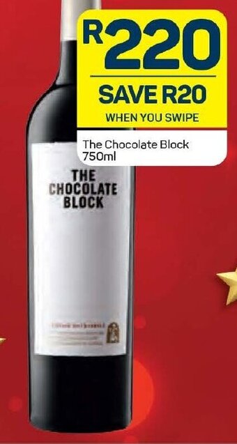 Pick n Pay Liquor The Chocolate Block 750ml offer