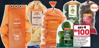 Pick n Pay No Name Potatoes, Gem Squash, PnP Onions, Carrots, Green Peppers, Beetroot offer