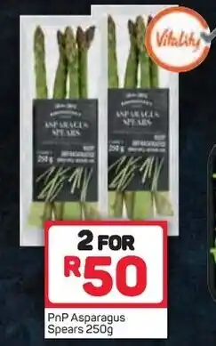 Pick n Pay PnP Asparagus Spears 2x250g offer