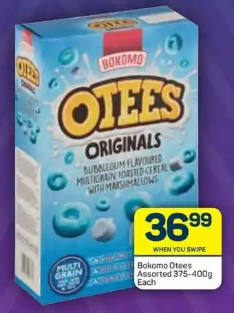 Pick n Pay Bokomo Otees Assorted 375-400g offer