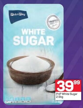 Pick n Pay PnP White Sugar 2.5kg offer