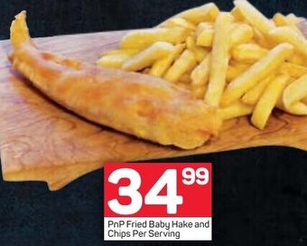 Pick n Pay PnP Fried Baby Hake and Chips offer