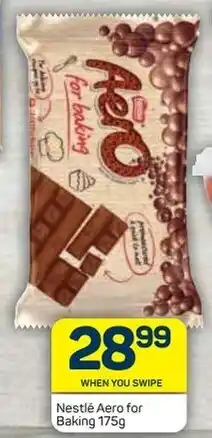 Pick n Pay Nestlé Aero for Baking 175g offer