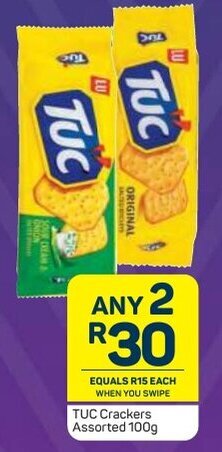 TUC Crackers Assorted 100g