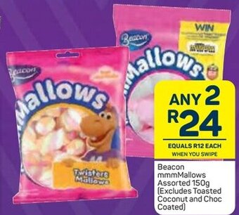 Pick n Pay Beacon mmmMallows Assorted 150g offer