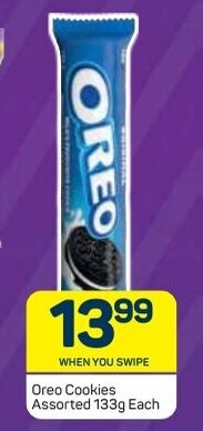 Pick n Pay Oreo Cookies Assorted 133g offer
