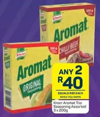 Pick n Pay Knorr Aromat Trio Seasoning 3x200g offer