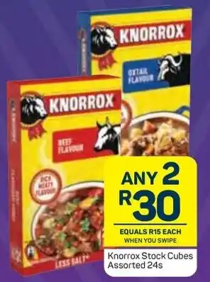 Pick n Pay Knorrox Stock Cubes 2x24s offer