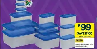 Pick n Pay Fresh Stuff 26-Piece Foodsaver Set offer