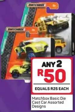 Pick n Pay Matchbox Basic Die Cast Car Assorted Designs offer