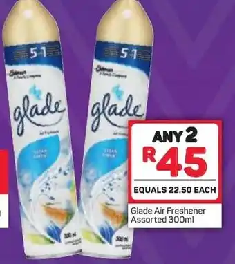 Pick n Pay Glade Air Fresher Assorted 300ml offer