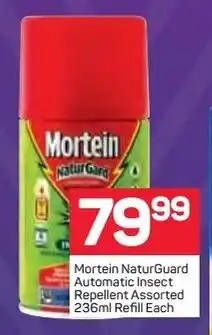 Mortein NaturGuard Automatic Insect Repellent Assorted 236ml Refill