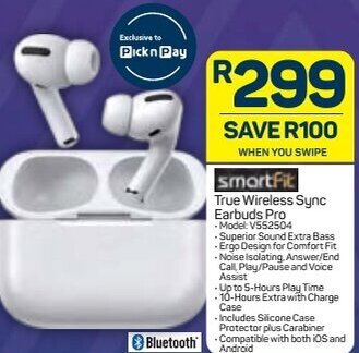 Smartfit True Wireless Sync Earbuds Pro