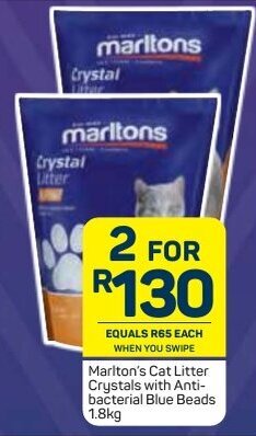 marltons cat litter crystals