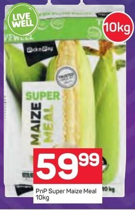 Pick n Pay PnP Super Maize Meal 10kg offer