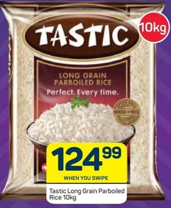 Pick n Pay Tastic Long Grain Parboiled Rice 10kg offer
