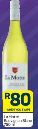 Pick n Pay La Motte Sauvignon Blanc 750ml offer